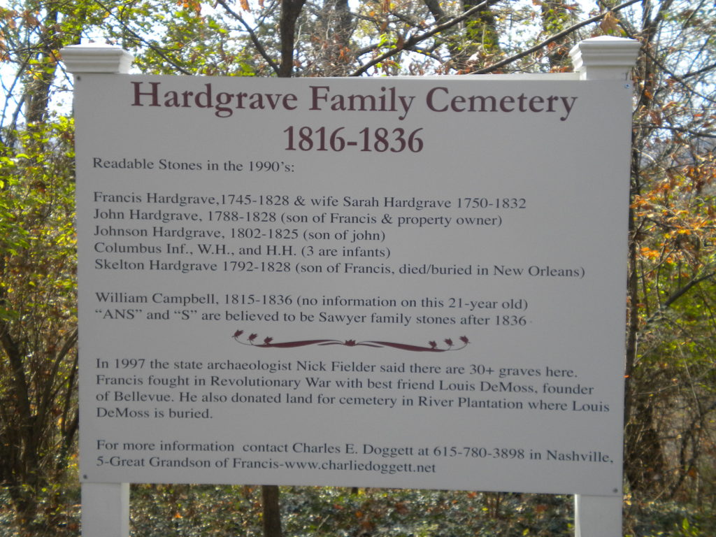 Hardgrave Family Cemetery 1816-1836